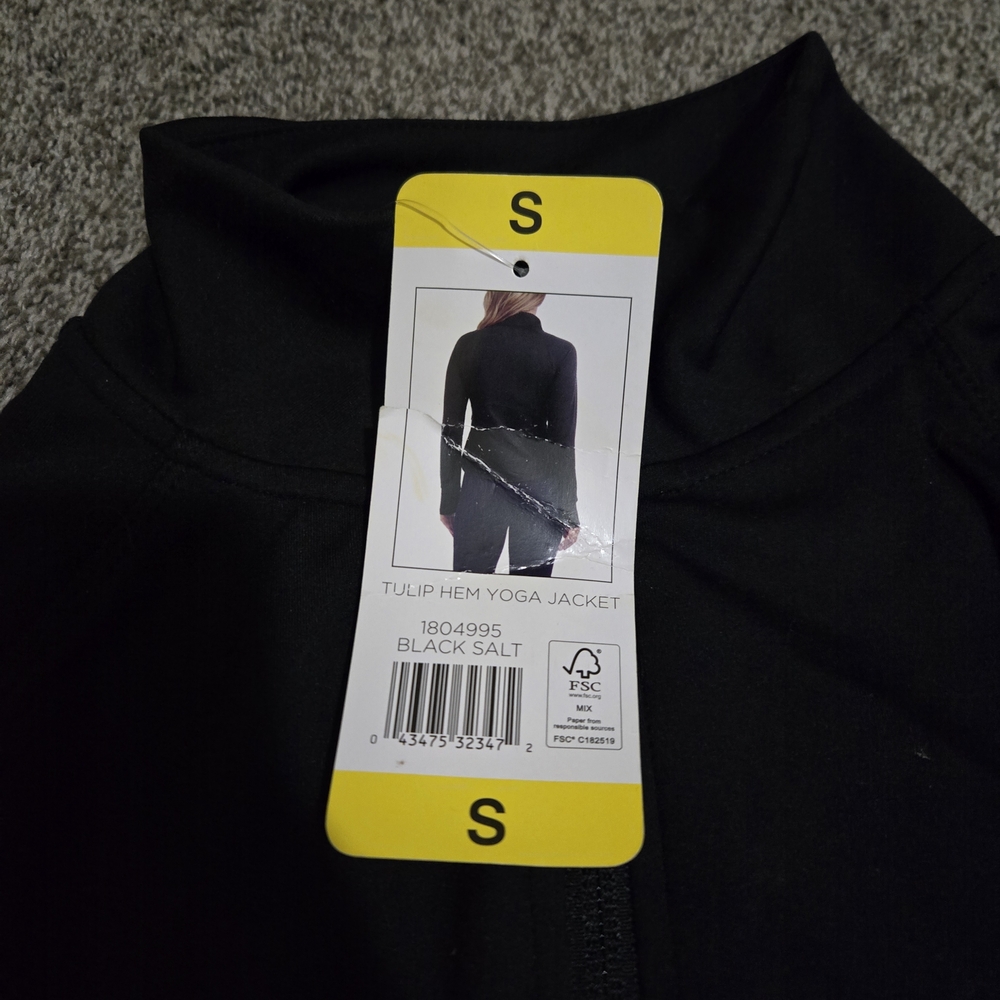 Womens Black Jockey Zipup Jacket - Picture 3 of 7
